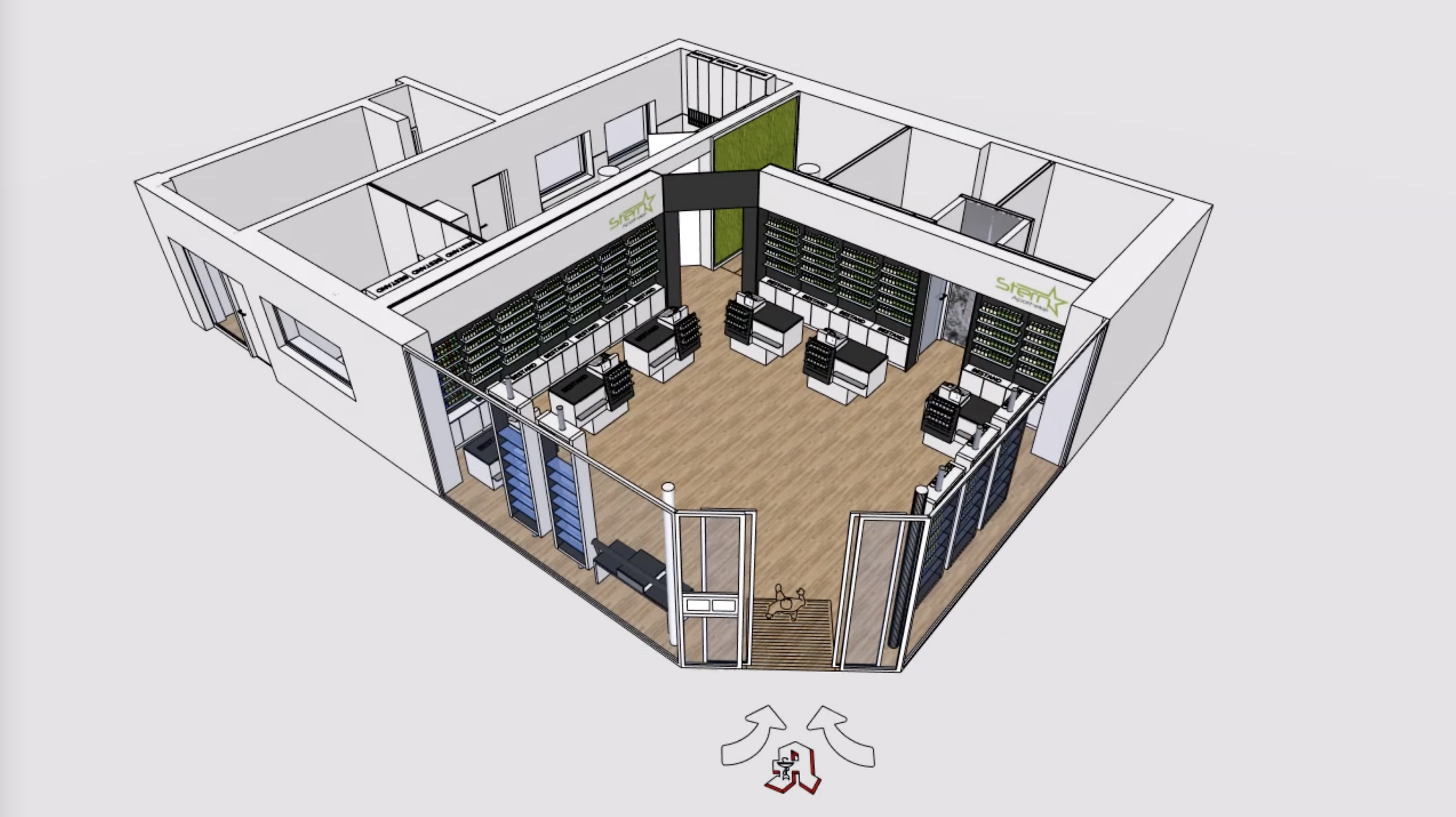 Umbau der Stern Apotheke Juni 2026