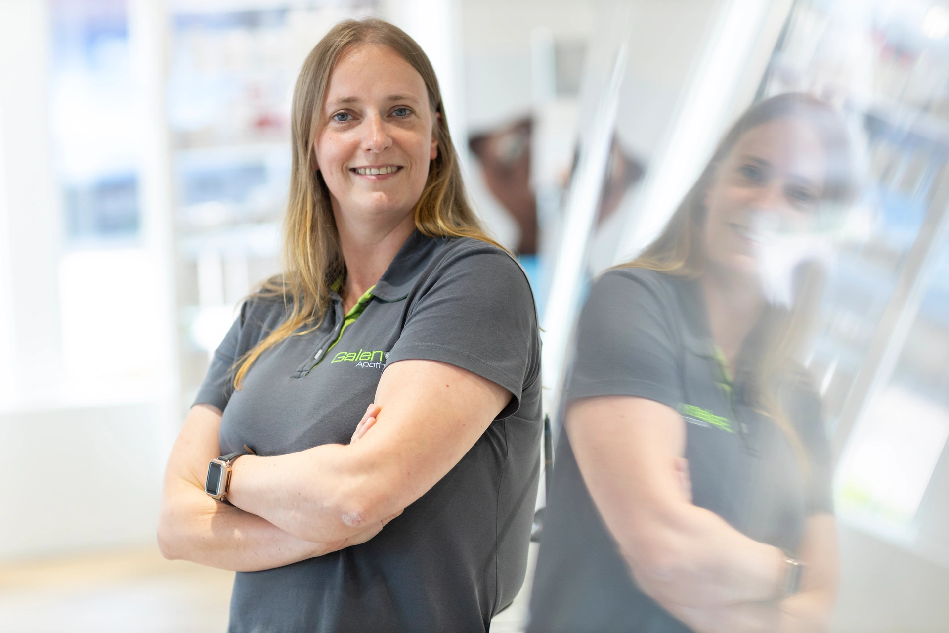 Ihre persönliche Ansprechpartnerin in der Galenus Apotheke für alle Gesundheitsfragen.